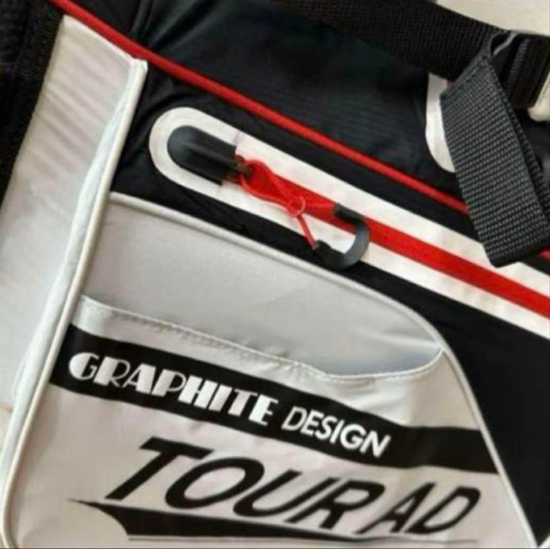 グラファイトデザイン TOUR AD キャディーバック 2023年モデル 白