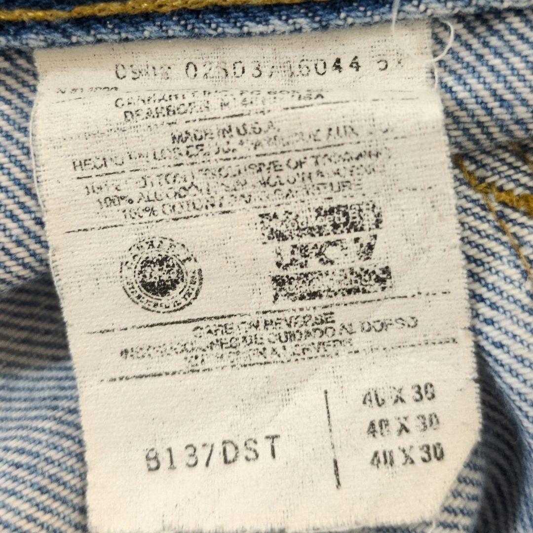 激レア90sアメリカ製カーハートペインターワークパンツ厚手デニムw40