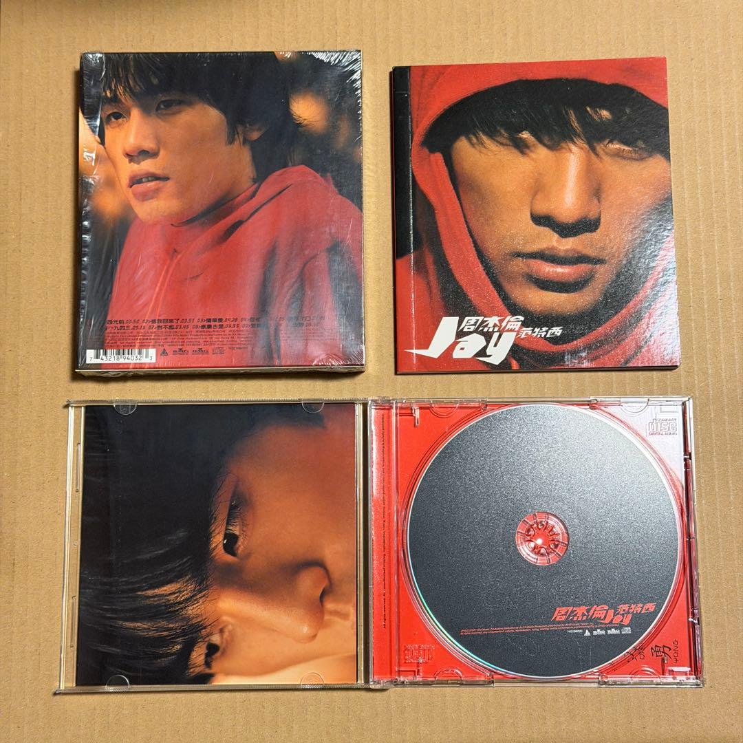 周杰倫 台湾初回盤CD 12枚 黄金期完全セット 紙スリーブ付