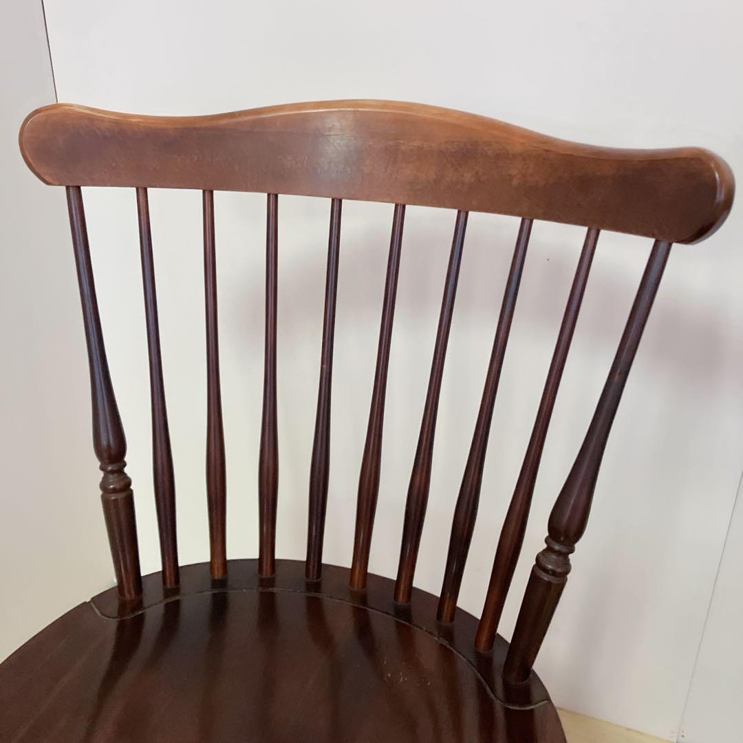 柏木工 KASHIWA ウィンザーチェア　2脚セット　ダイニングチェア　②