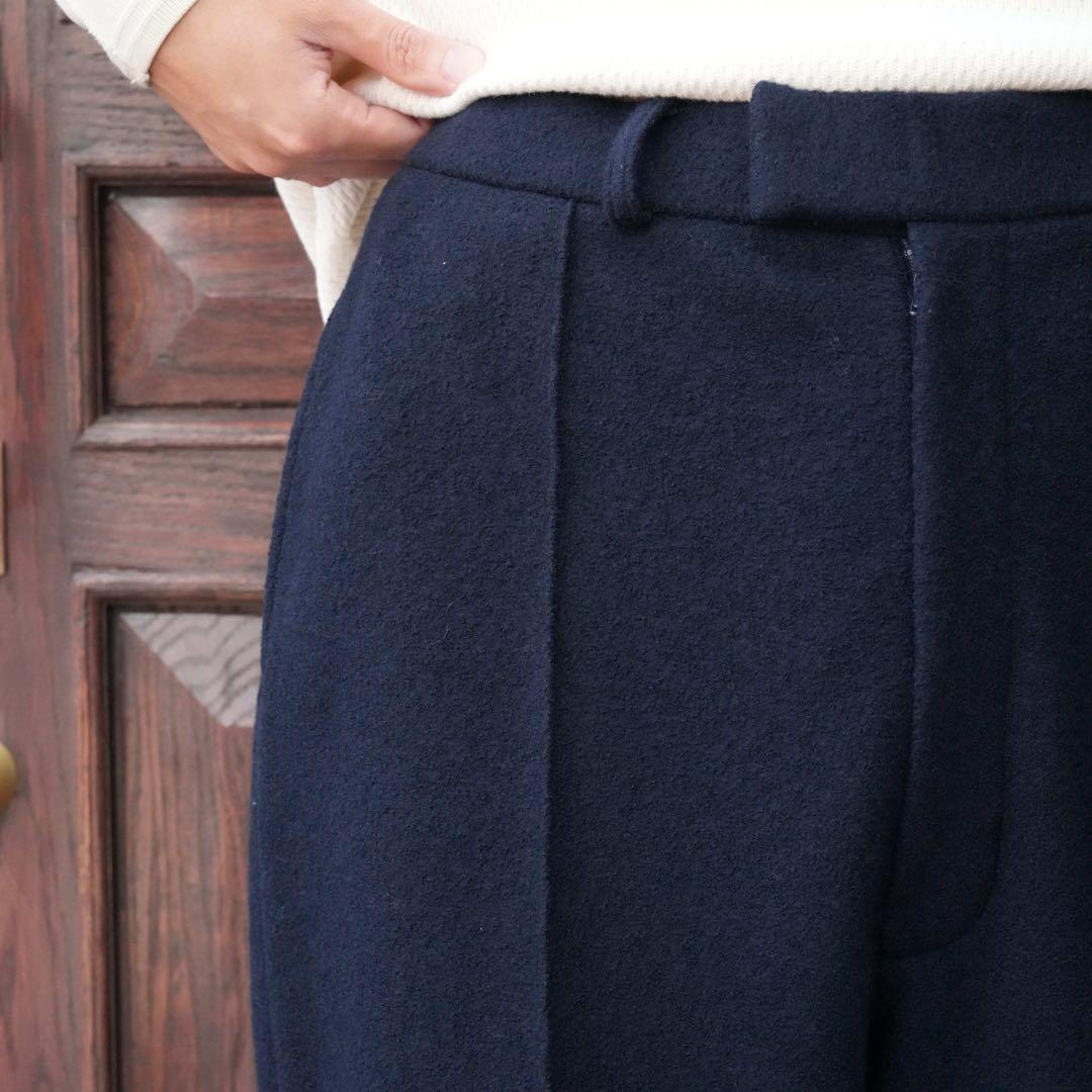 パンツ 25AW \"BOILD WOOL SLACKS\" -MIDNITE-
