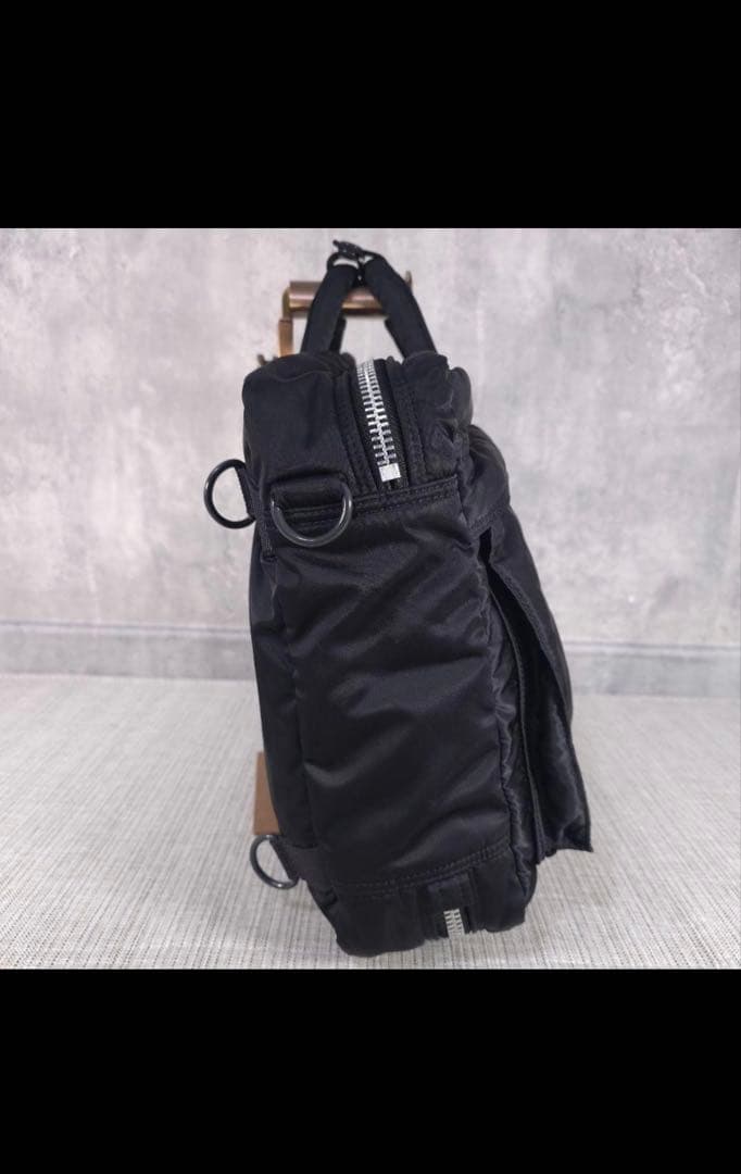 超美品　3way　PORTER　ポーター　ブリーフケース　リュック　タンカー　黒