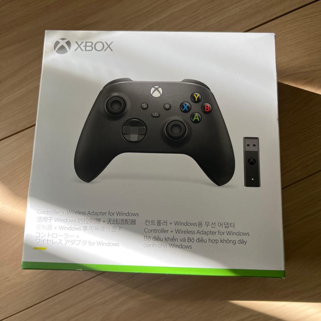 Xbox コントローラー + ワイヤレス アダプタ 新品