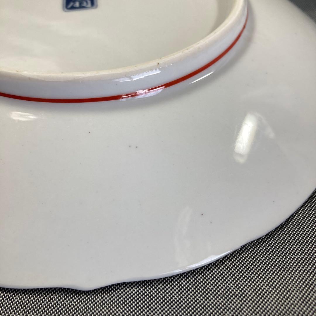 忙しくてごめんなさい　有田焼　陶扇　錦絵　銘々皿　孔雀　花鳥　輪花　吉祥紋