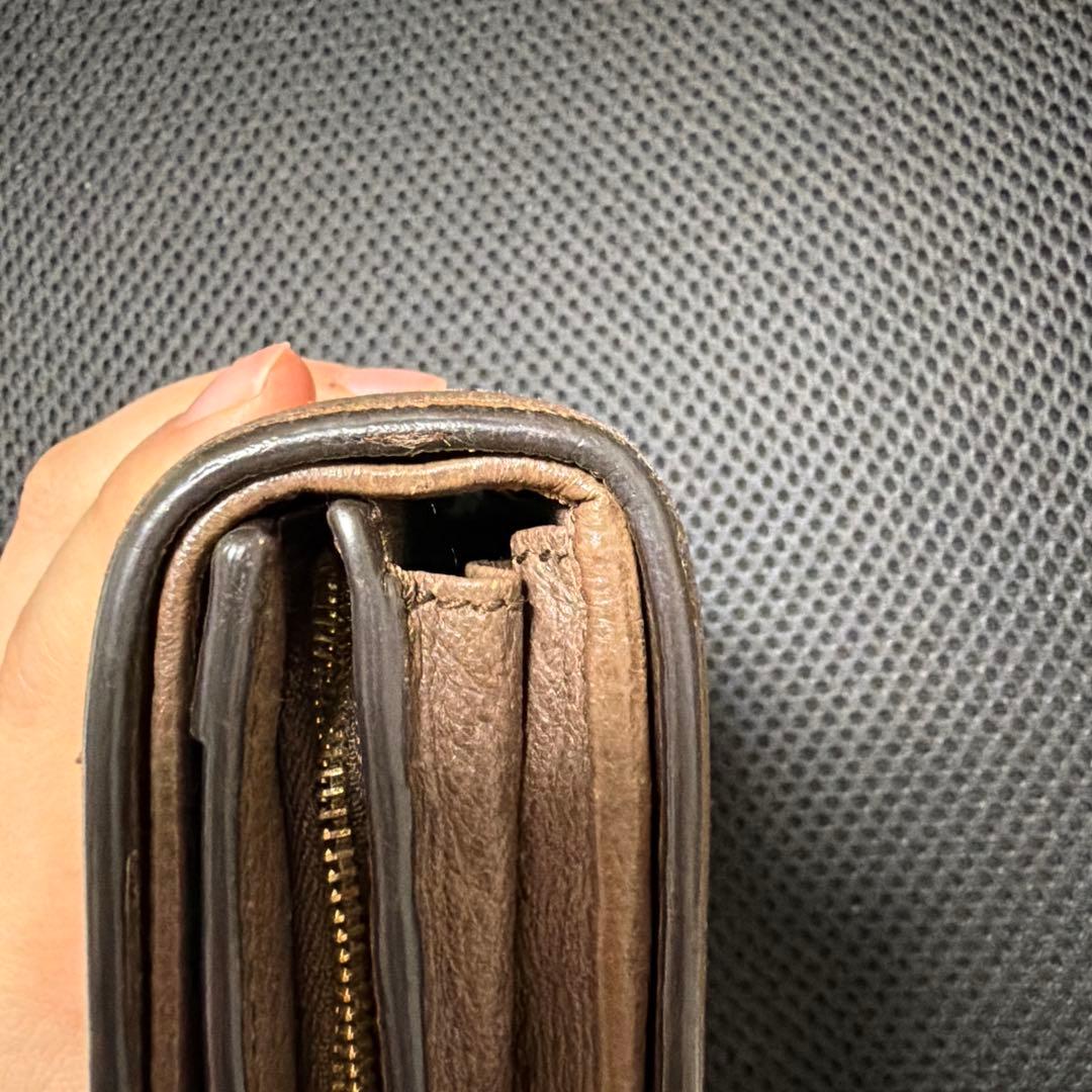 Gucci GGキャンバス 三つ折り財布