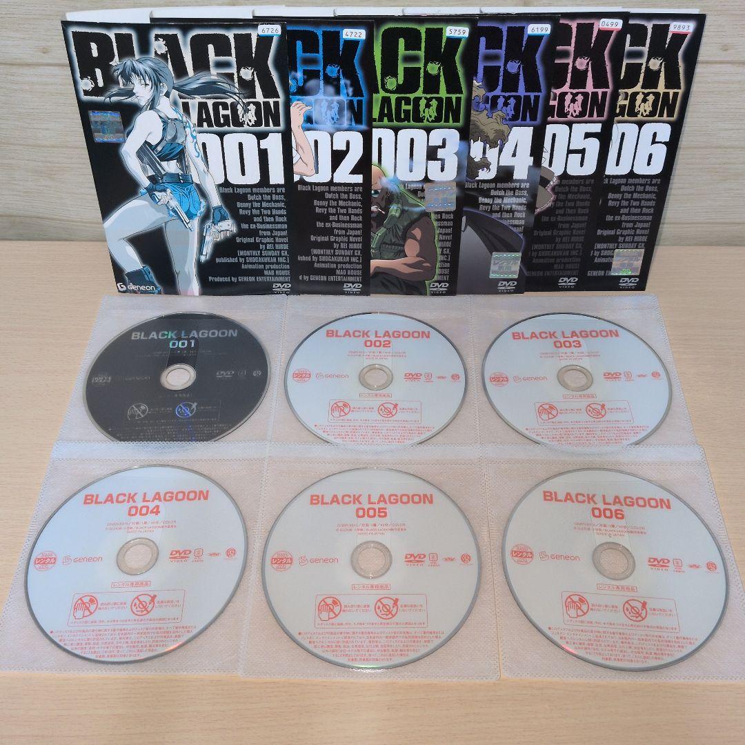 ブラックラグーン DVD 1期 2期 OVA 全巻17巻セット