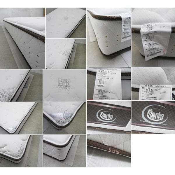 展示品■USA■Serta社/サータマットレス■高級■セミダブル ■23.6万円