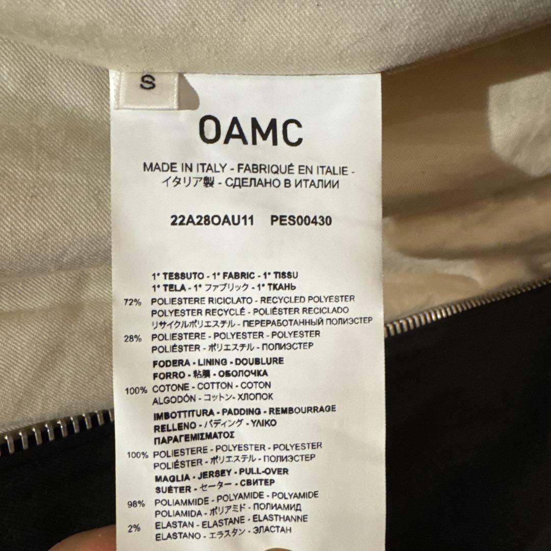 【OAMC】『VEGA BOMBER ボンバージャケット sizeS』22AW