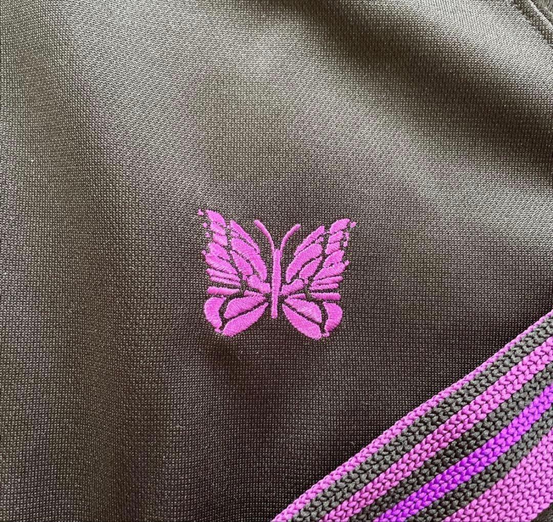 NEEDLES ニードルズ　ブラック/パープル ジャージ Lサイズ