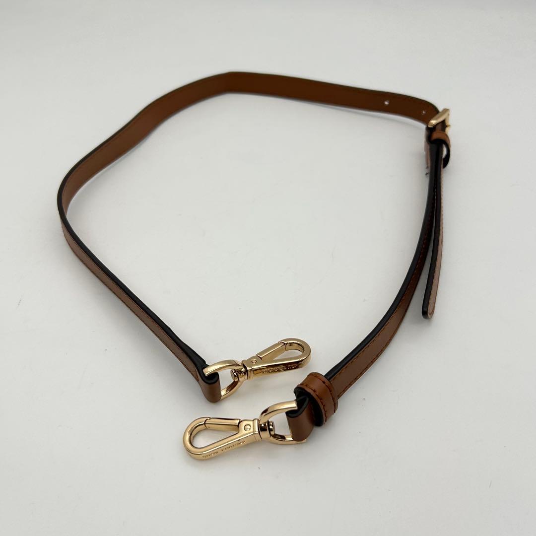 未使用級　マイケルコース　ショルダーバッグ　2way　pvc　MK柄　ロゴ　A4