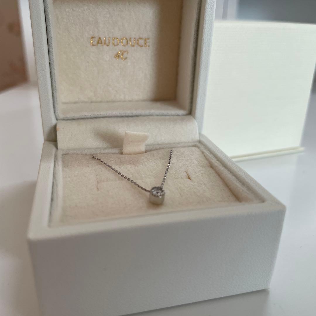 EAUDOUCE 4℃ シルバーネックレス
