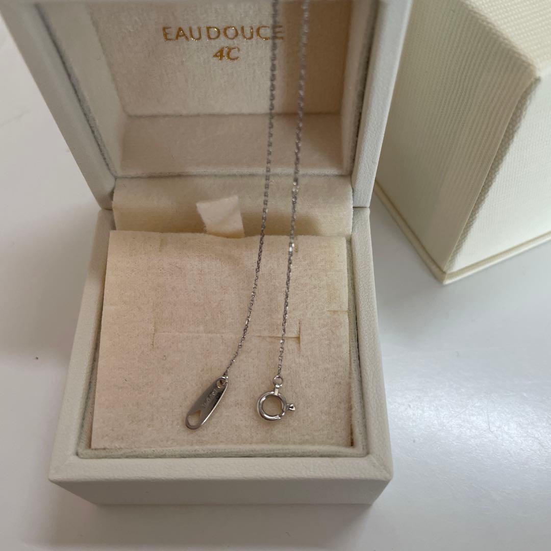 EAUDOUCE 4℃ シルバーネックレス