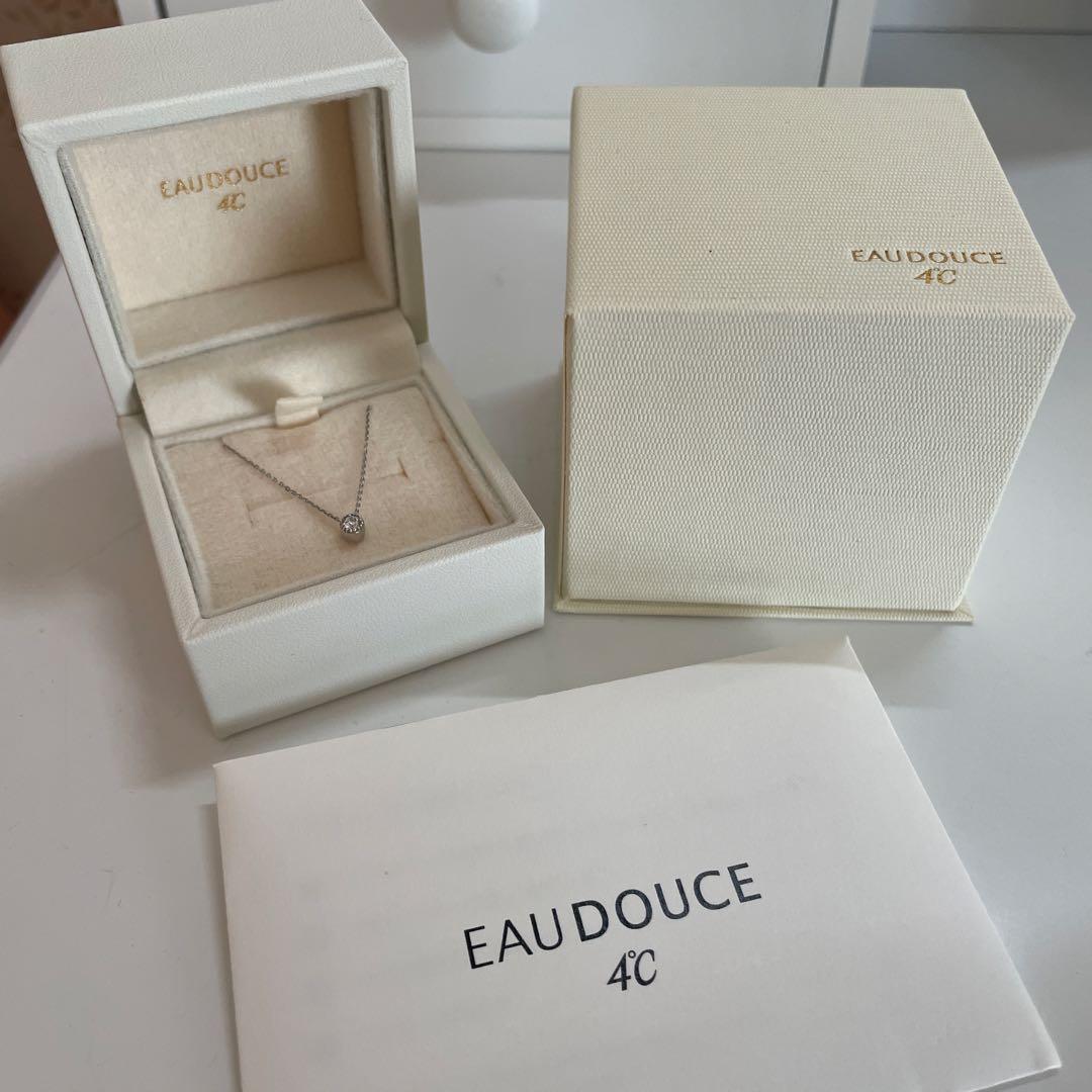 EAUDOUCE 4℃ シルバーネックレス