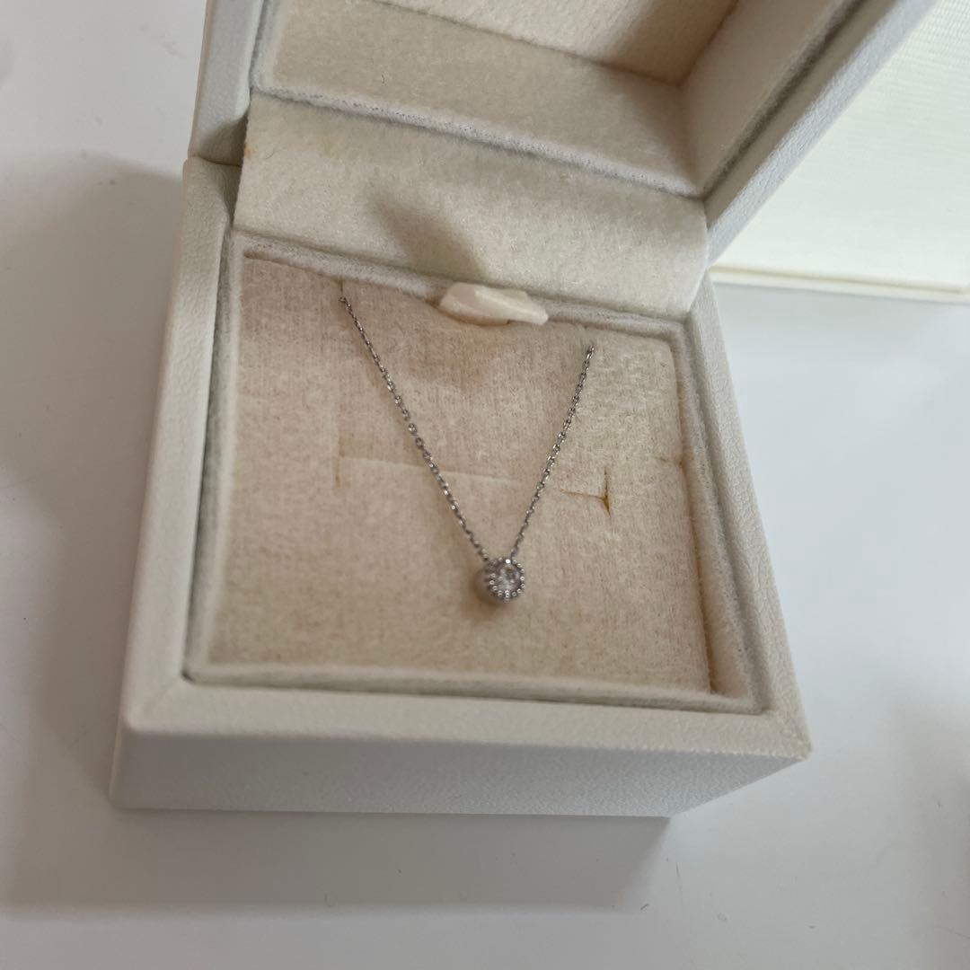 EAUDOUCE 4℃ シルバーネックレス