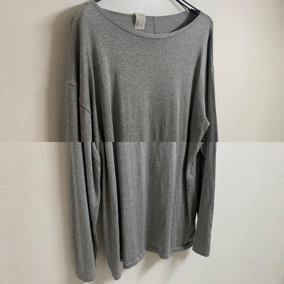 トップス N.HOOLYWOOD OVERSIZE BOATNECK LONGSLEEVE