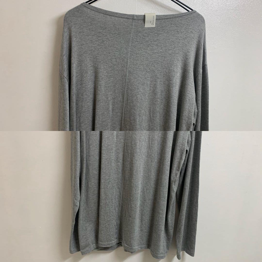 トップス N.HOOLYWOOD OVERSIZE BOATNECK LONGSLEEVE