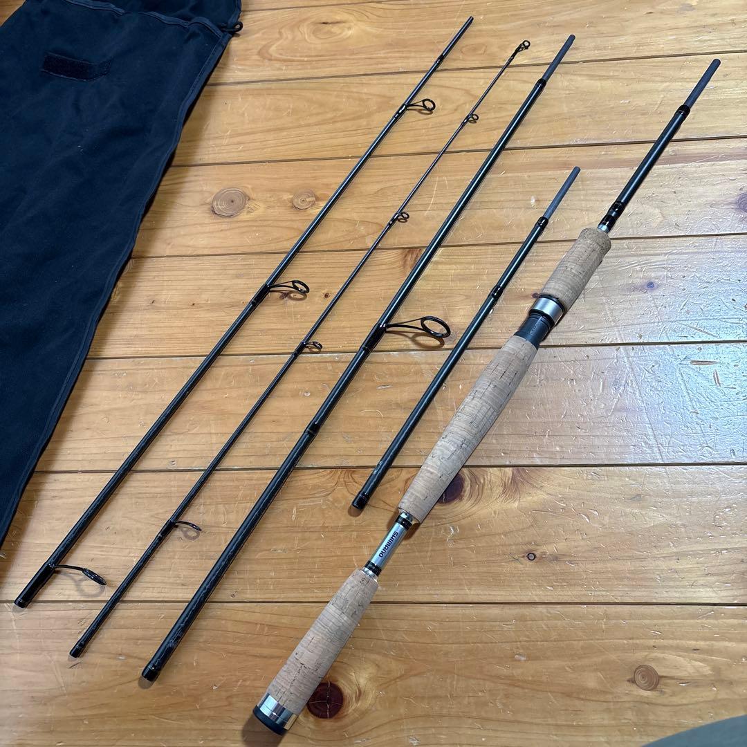 シマノ　トラスティック　s610-710ml パックロッド　モバイルロッド