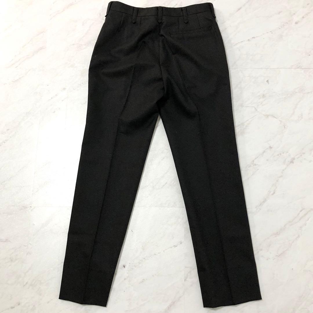 希少✨ポールスミスコレクション シングルスーツ 裏地総柄 サイドステッチ 黒