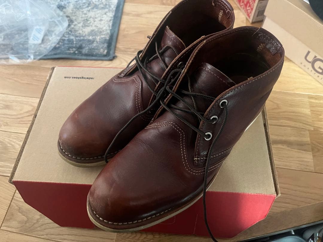 レッドウイング　チャッカブーツ
