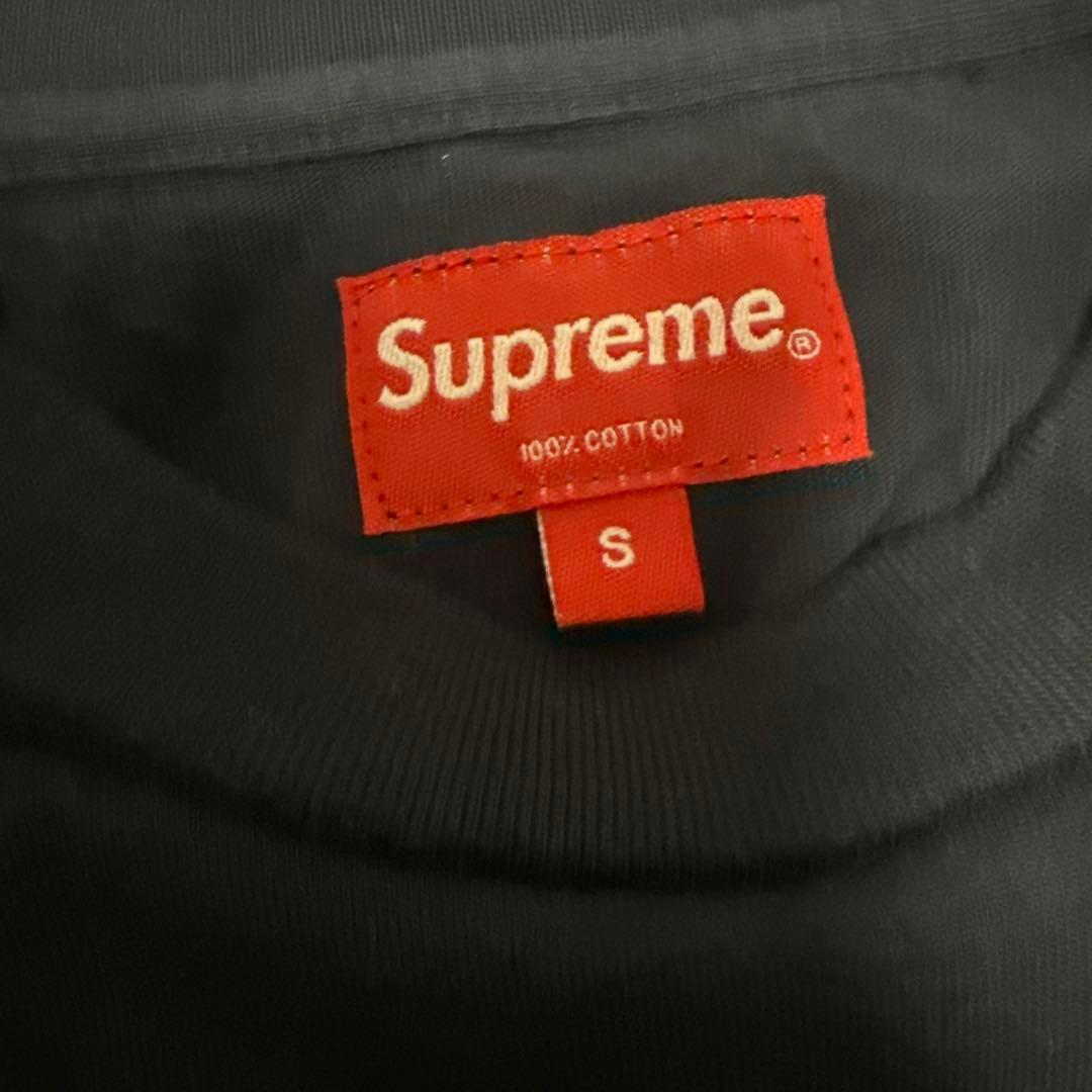 美品♡Supreme Tシャツ NewJeansハニ着用 ネイビー S