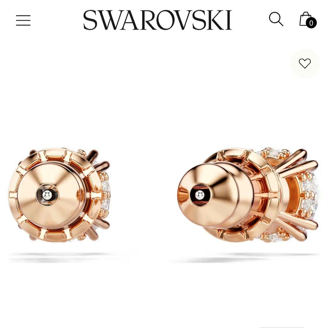 新品 保証書 SWAROVSKI Stilla ひと粒 ピアス スワロフスキー
