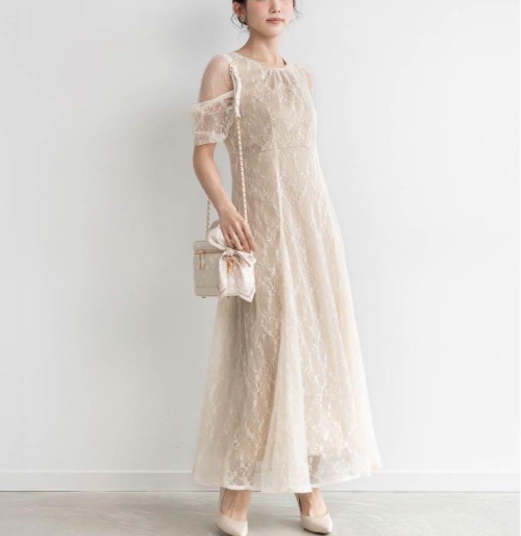 RANDA 2WAY リボンチャームキルティングバニティバッグ