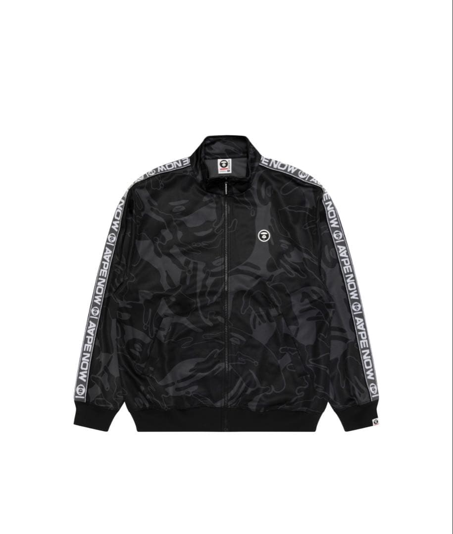 AAPE NOWトラックトップクリスマス限定BAPE ジャージ黒