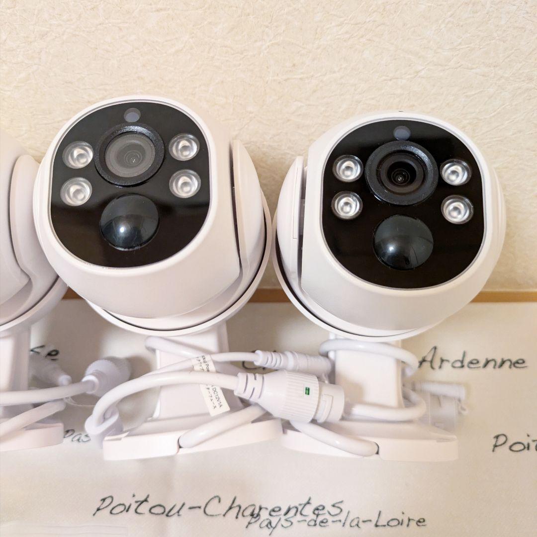 WEILAILIFE　防犯カメラ　PTZ POE 6台セット(3TB HDD)