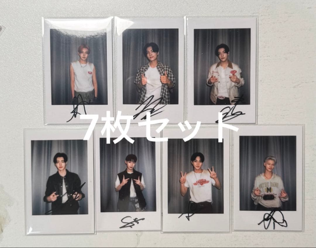 ENHYPEN UNLEASH 上海 当選者限定 チェキ 7枚セット