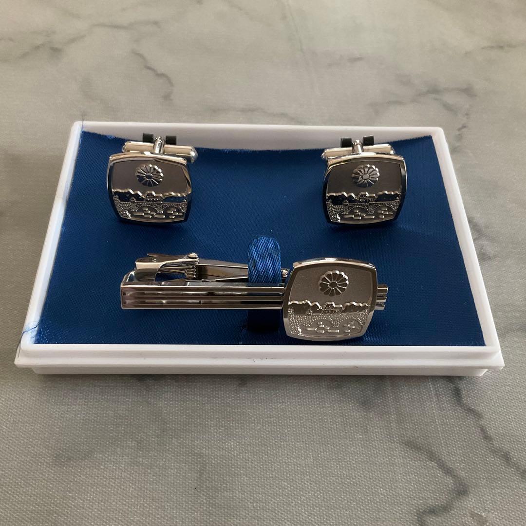 ネクタイピン カフスボタン おまとめ　菊花紋　ダンヒル　七宝焼(佐野登志子)他
