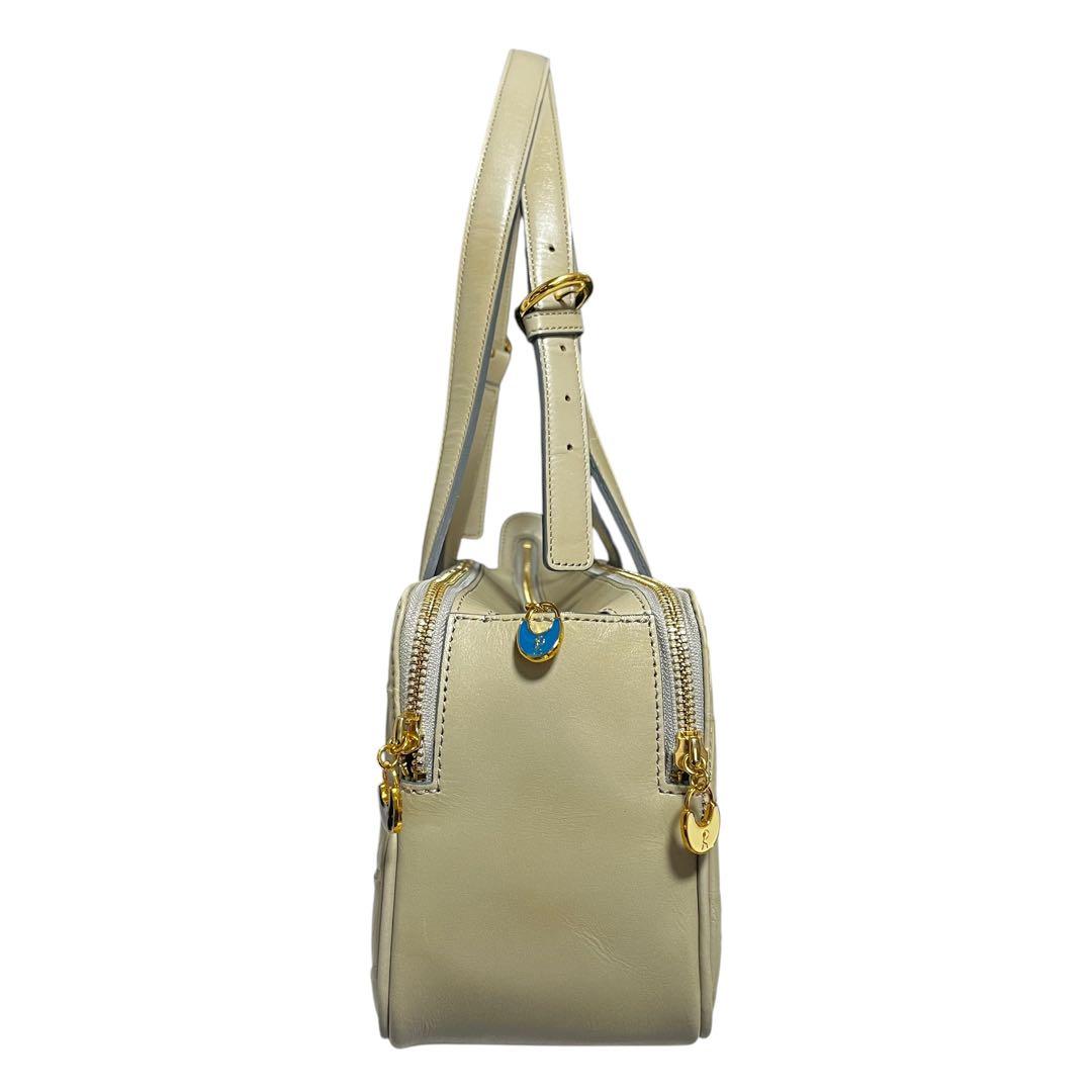 【極美品✨】ロベルタディカメリーノ TOKYO トートバッグ レザー イエロー系