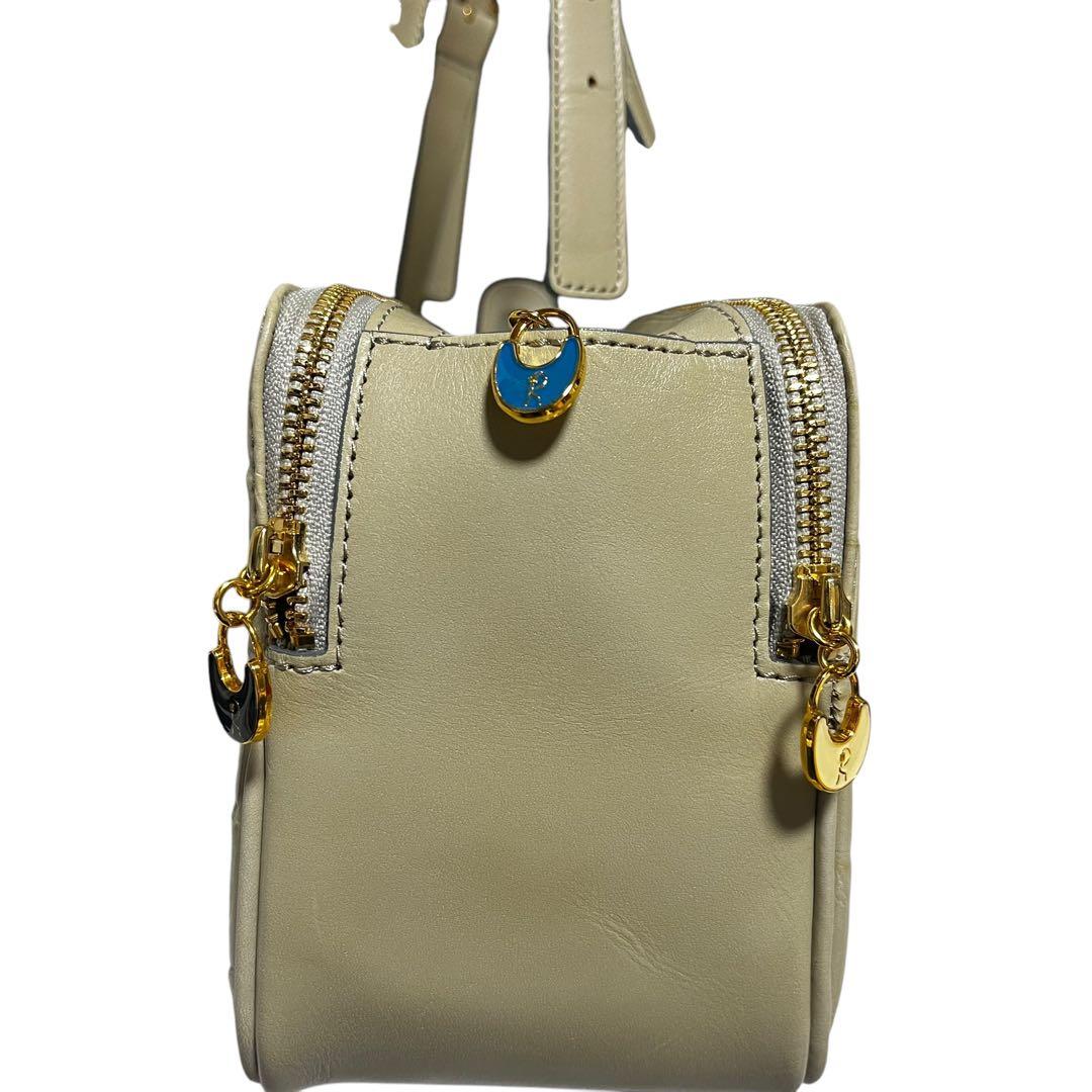 【極美品✨】ロベルタディカメリーノ TOKYO トートバッグ レザー イエロー系