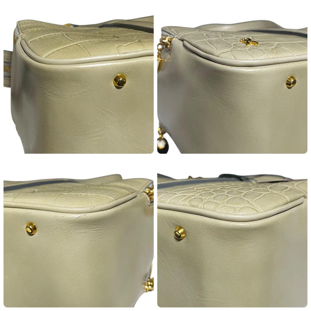 【極美品✨】ロベルタディカメリーノ TOKYO トートバッグ レザー イエロー系