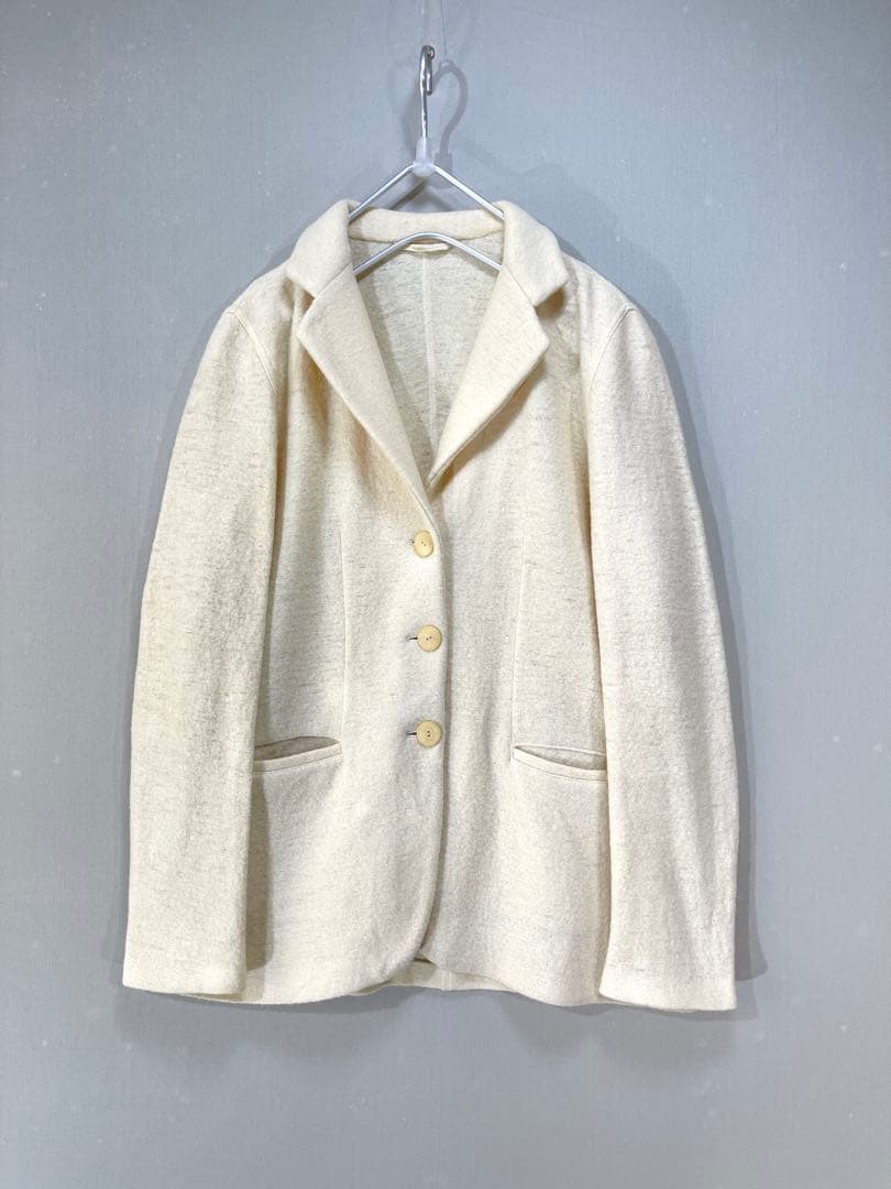 926 イタリー製 GIORGIO ARMANI 上質 厚手 ウール ジャケット