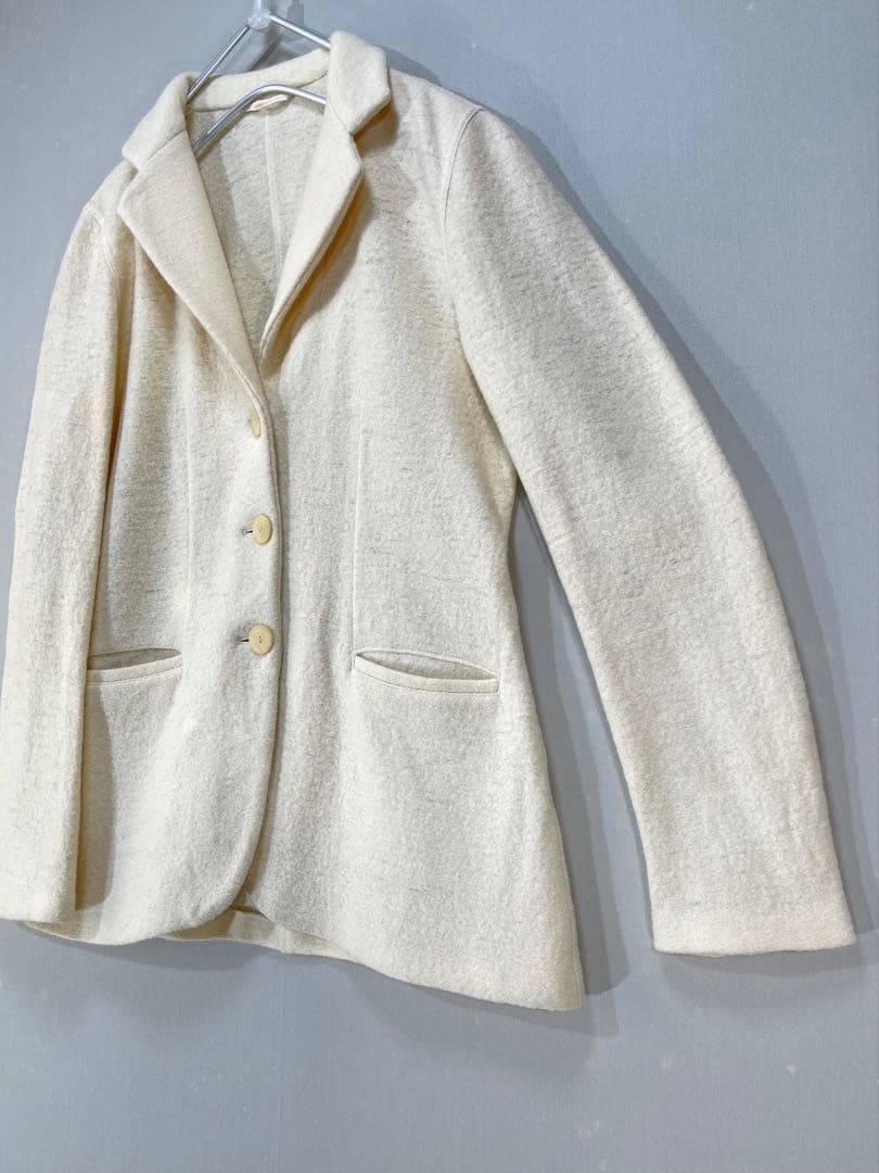 926 イタリー製 GIORGIO ARMANI 上質 厚手 ウール ジャケット