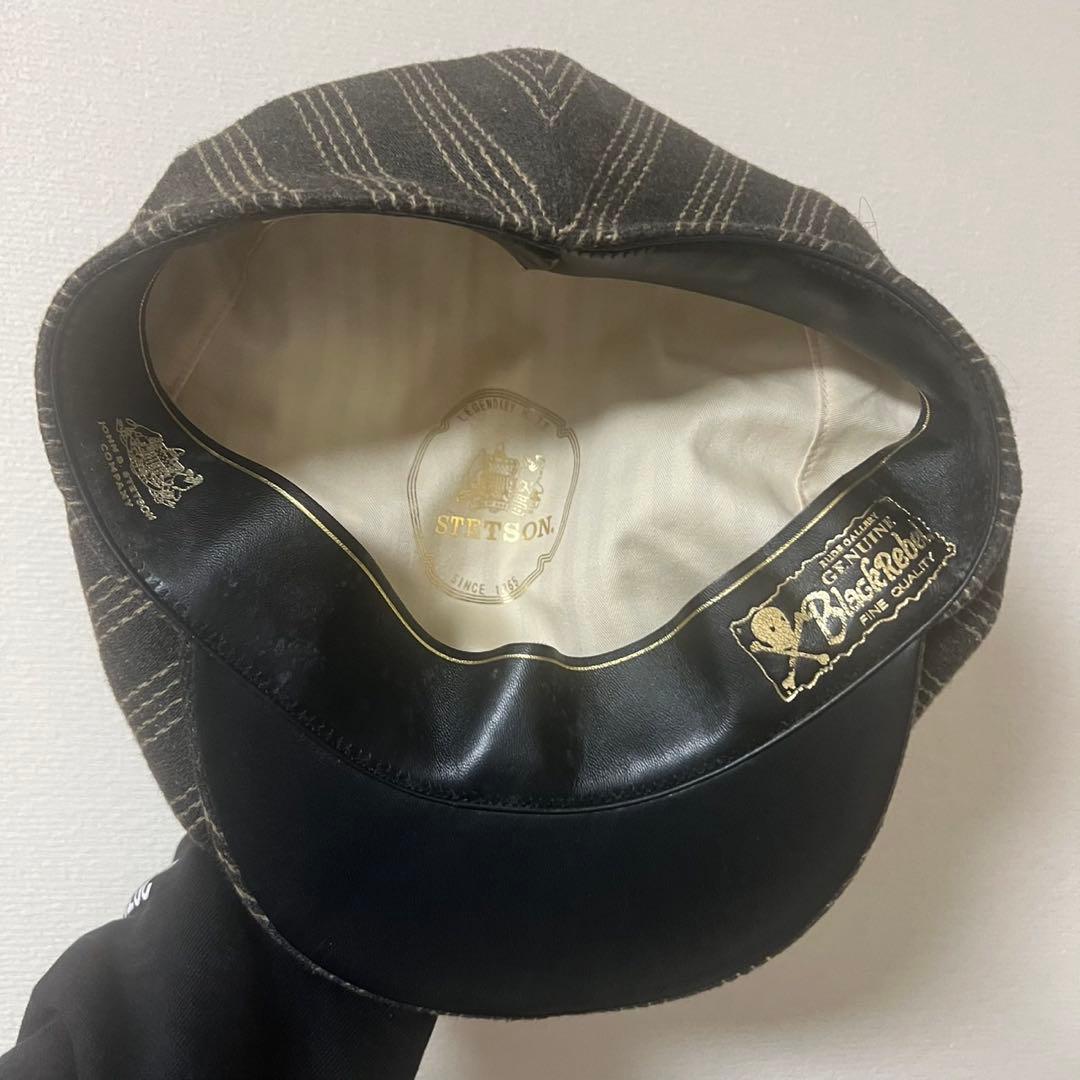 RUDE GALLERY BLACK REBEL キャスケット