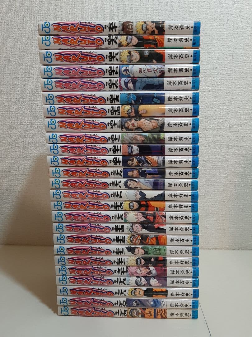 NARUTO　 ナルト 全72巻　完結　+　関連本1冊　 岸本斉史