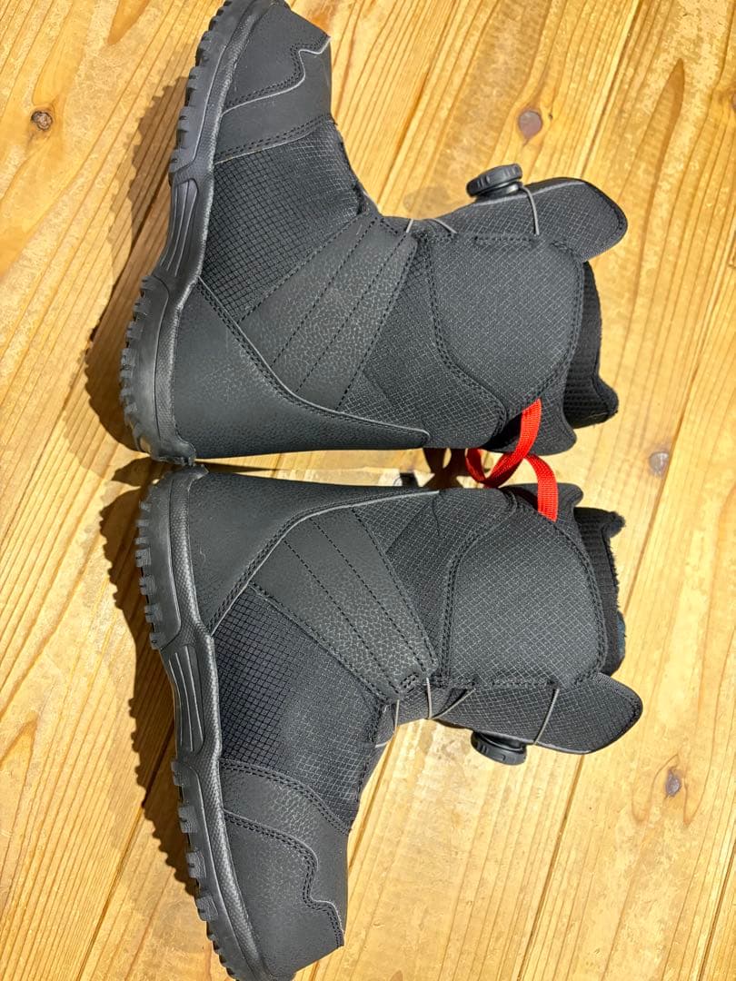 バートンスノーボードブーツ キッズ 24センチ　Zipline BOA 黒