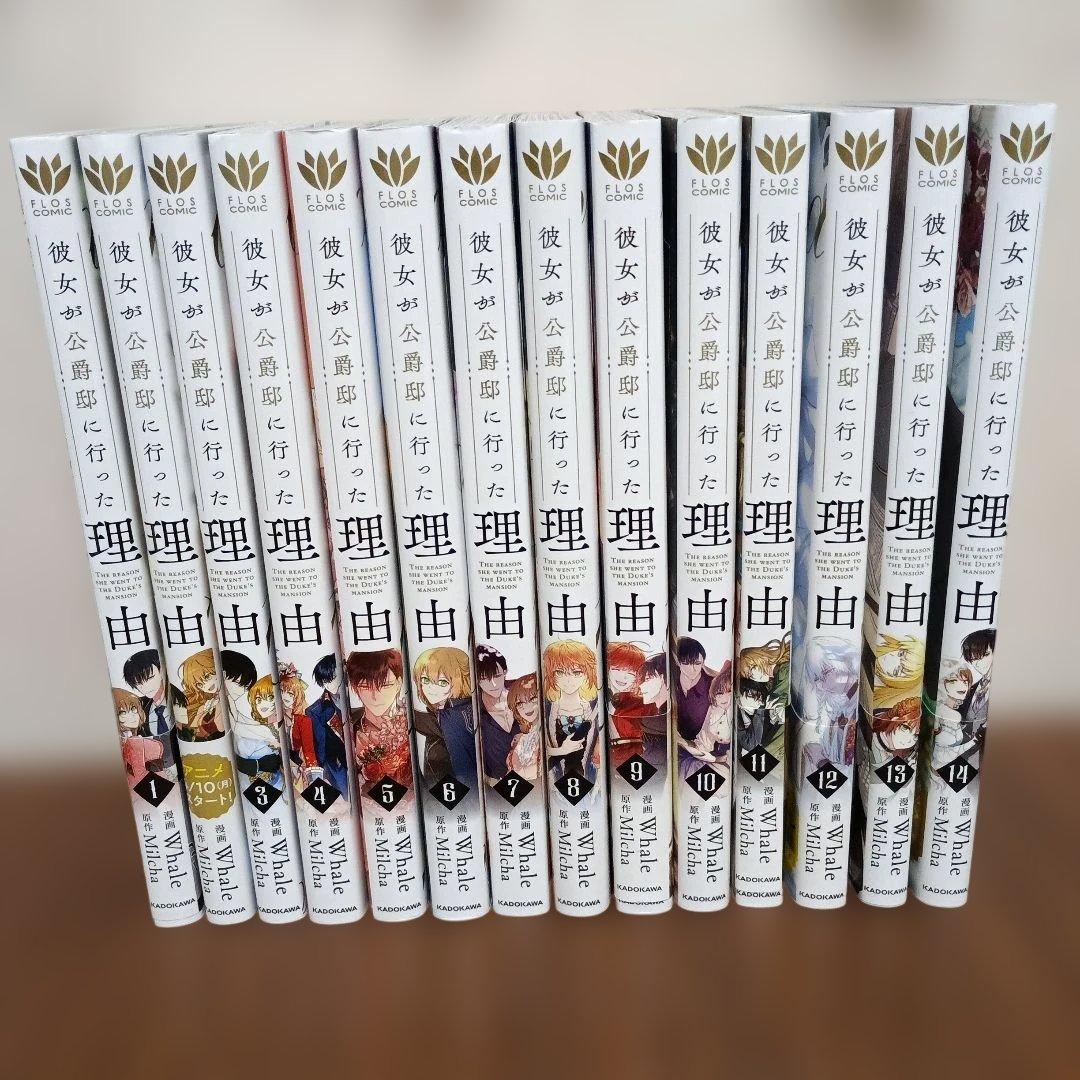彼女が公爵邸に行った理由 1～14巻　全巻セット