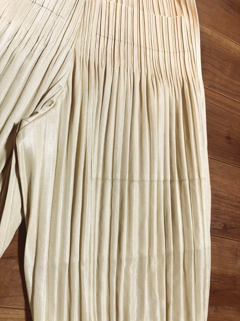 PLATS PLEASE プリーツサルエルパンツ レモンイエロー