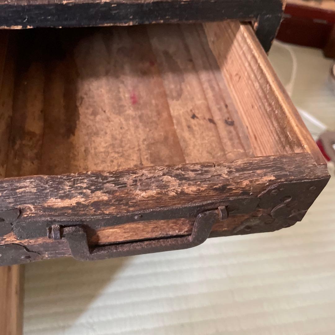 木製アンティーク　時代物　箪笥 タンス　骨董品