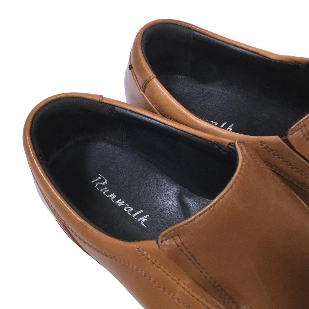 Runwalk ランウォーク スワールトゥシューズ ブラウン WR828T