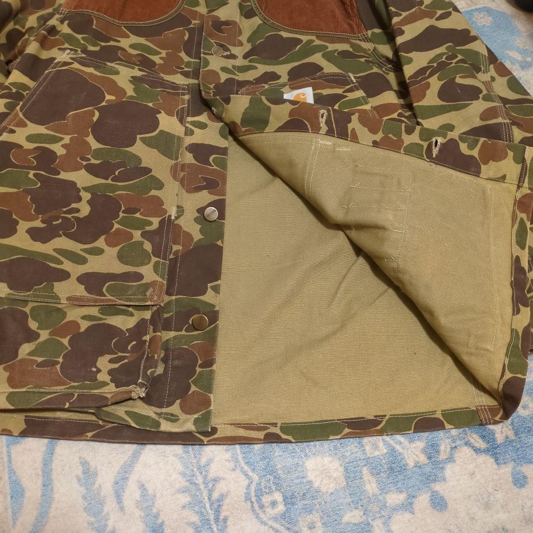 Carhartt 迷彩 ハンティングジャケット