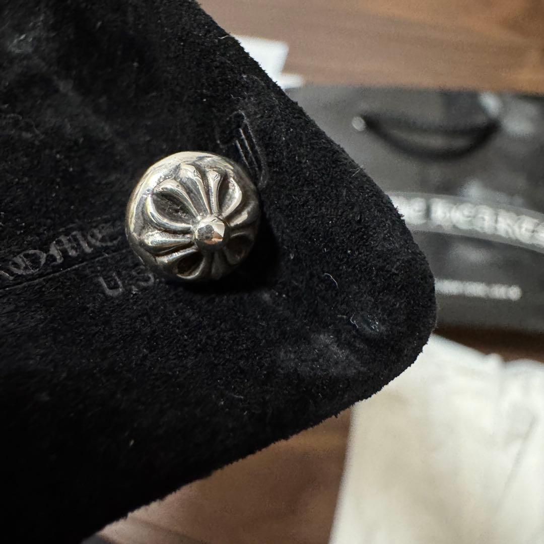 CHROM HEARTS クロムハーツ クロスボール ピアス シルバー