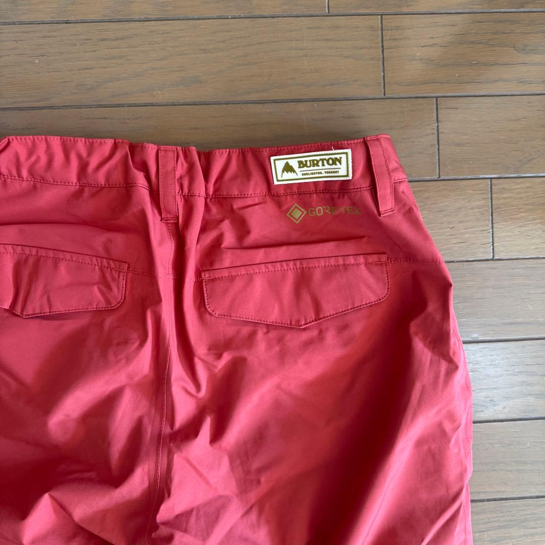 【美品】BURTON GORE-TEX ダフィーパンツ ピンク S スノーボード