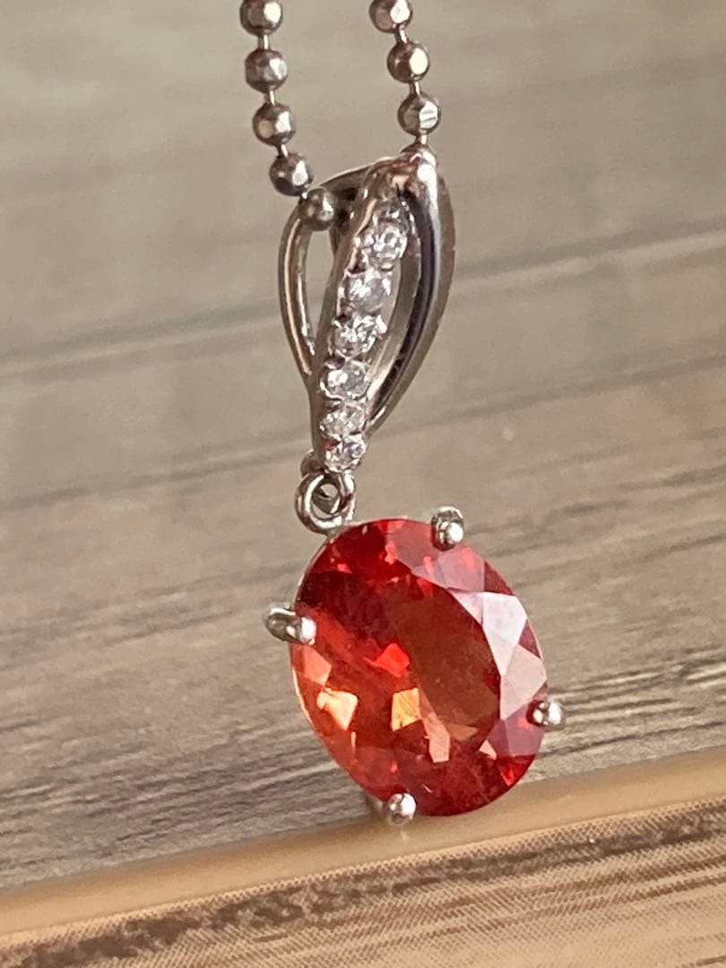 アンデシン ダイヤモンド ネックレス