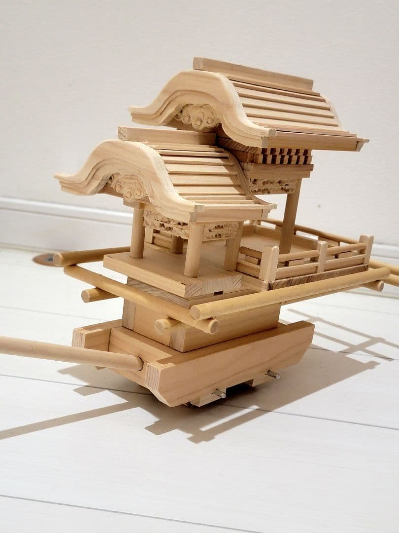 だんじり　地車　ミニだんじり 　12月中だけオプション獅噛プレゼント