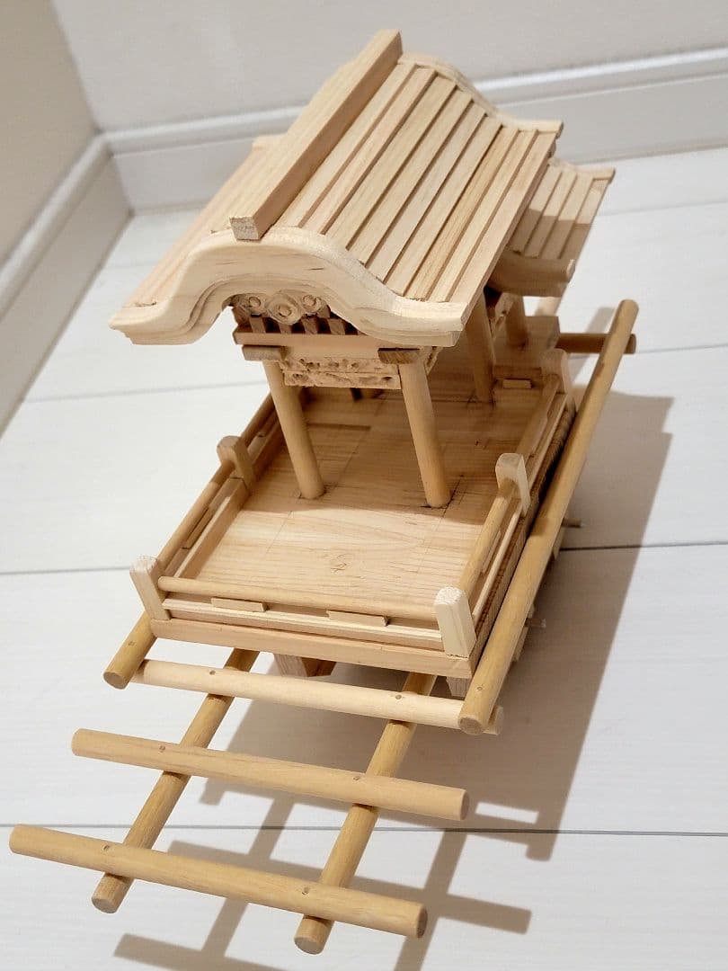 だんじり　地車　ミニだんじり 　12月中だけオプション獅噛プレゼント