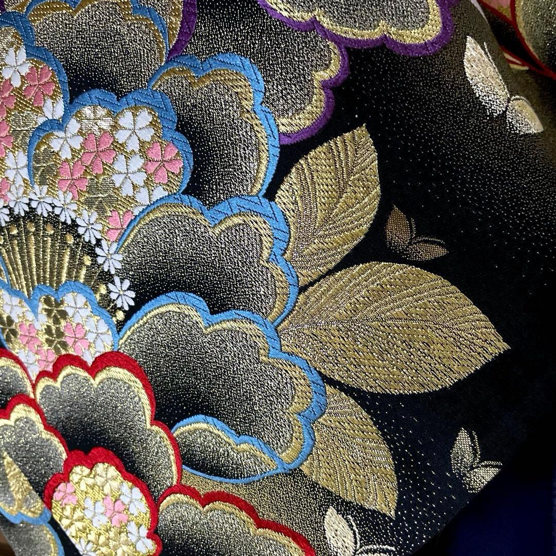 振袖フルセット　高身長　幅広　金通し　金彩加工　成人式振袖　振袖　裄丈71