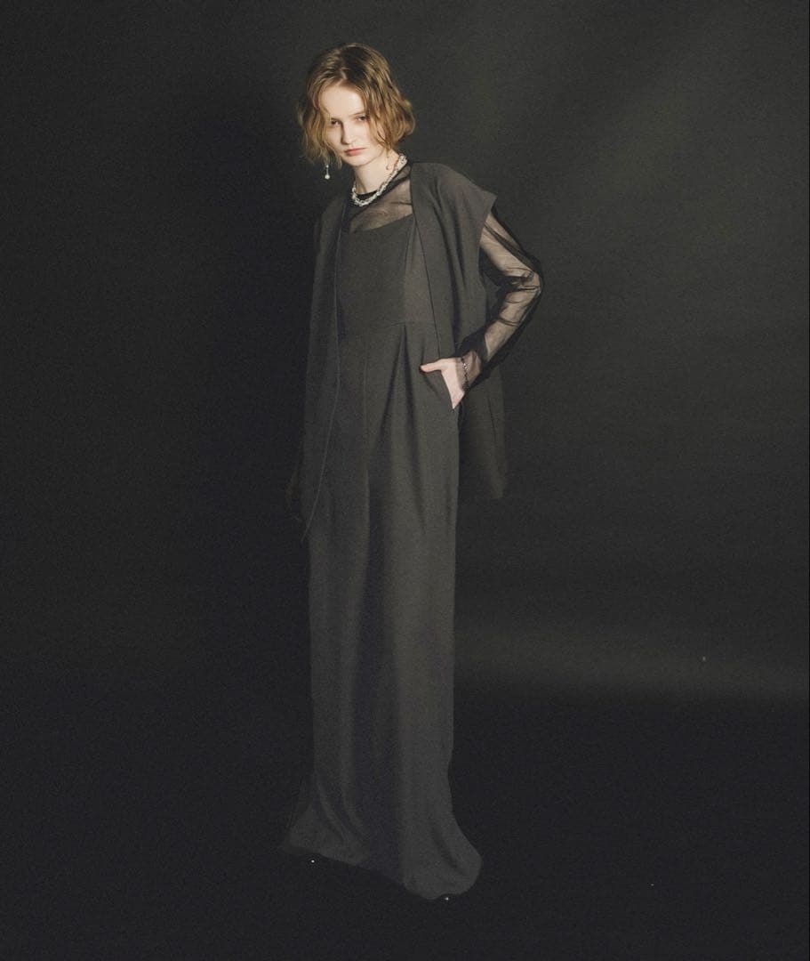 Manish vest setup etUNIVER結婚式パンツドレス3点セット